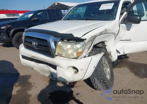2007 Toyota Tacoma Base V6 z USA, uszkodzony, nr VIN 5TELU42N47Z447829